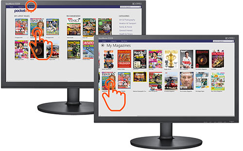 How to read digital magazines 4