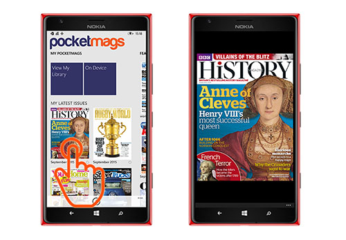 How to read digital magazines 4